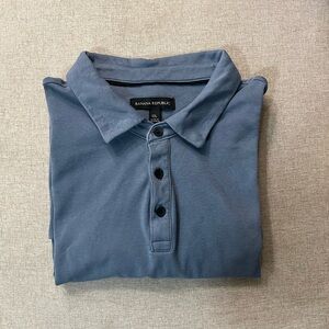 Banana Republic Men's Slate Polo Shirt